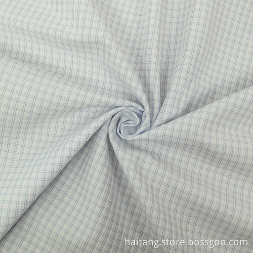 STOCK Fabric Dobby Microfiber fabric Sedate Check Fabric
